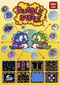 giochi arcade anni 80 Bubble Bobble