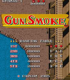 Giochi Arcade anni 80 Gun.Smoke