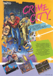 Giochi arcade anni 80 Crime City